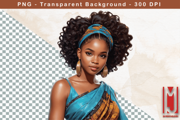 Chic African American Girl Craft