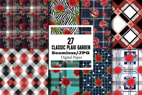 Classic Plaid Garden for Creative Projects
