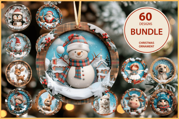 Discover the Magic of the Christmas Ornament Bundle, Holiday