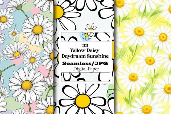 Embrace Creativity with Yellow Daisy Daydream Sunshine Papers