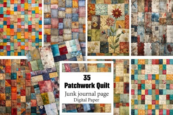 Explore Creativity with Patchwork Quilt Junk Journals