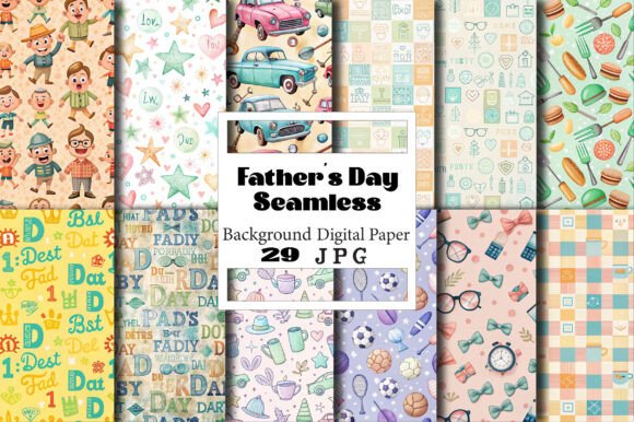 Exploring Father's Day Digital Paper: A Versatile and Creative Resource